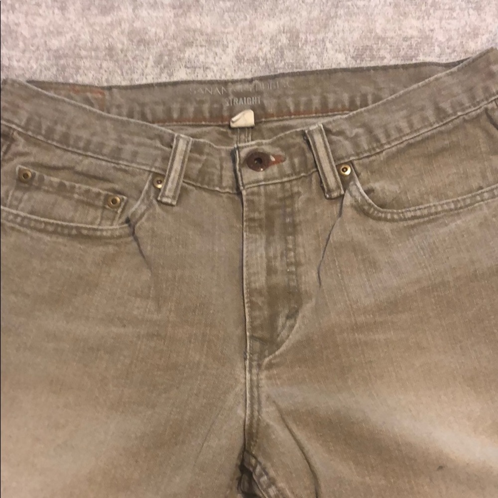 Men’s Banana Republic Tan Jeans